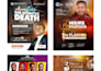 create professional  church flyer and full event package